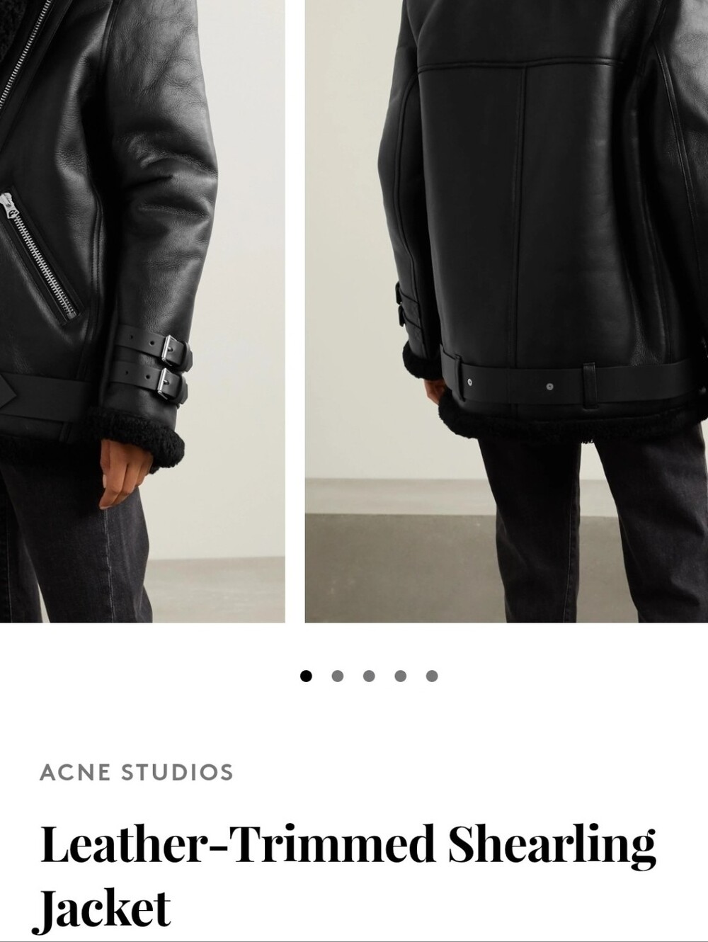 acne studios velocite designer suede jacket 32 S ret $1700+ - Picture 3 of 7